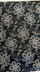 Sahla 02Pcs Printed Black & White-D19