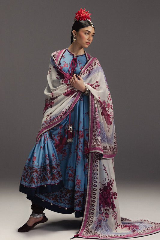 Zara Shahjahan Anarkali Lawn-D02