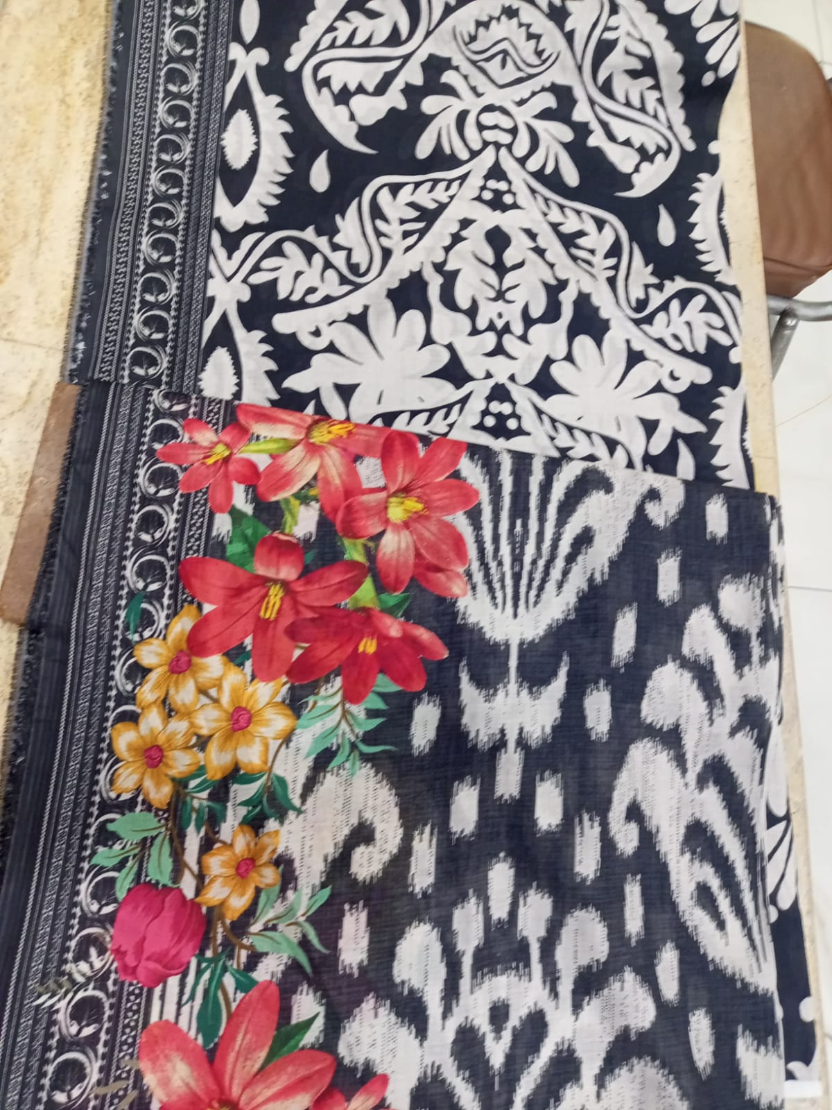 Bin Saeed Printed Cotton-D01