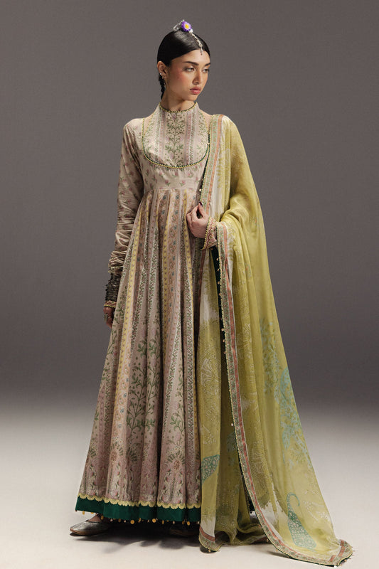 Zara Shahjahan Anarkali Lawn-D08