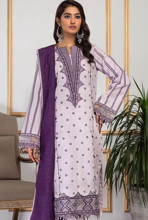 Ethnicity Embroidered Lawn
