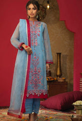 Asim Jofa Embroidered Organza