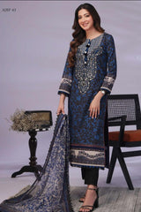 Asim Jofa Embroidered Lawn