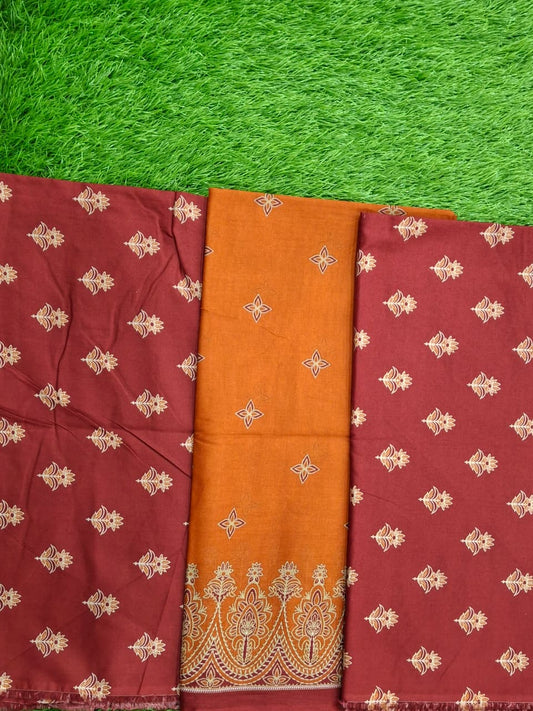 Bin Saeed Printed Cotton-D25