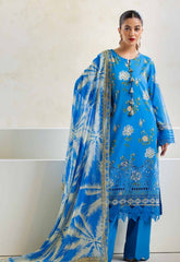 Aafreen Chikankari Emb Lawn-AF-266