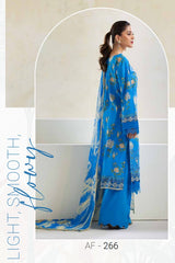 Aafreen Chikankari Emb Lawn-AF-266