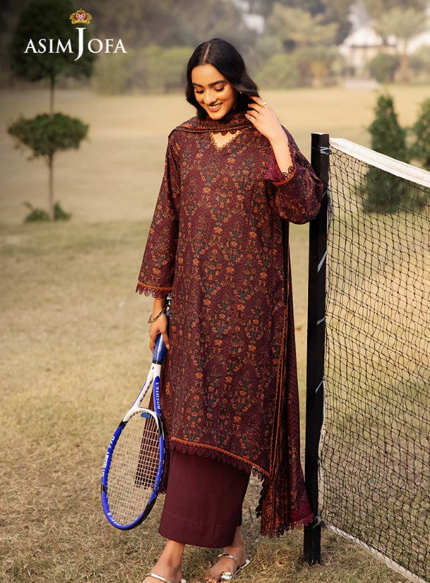 Asim Jofa Print Emb-AJUBJ-28