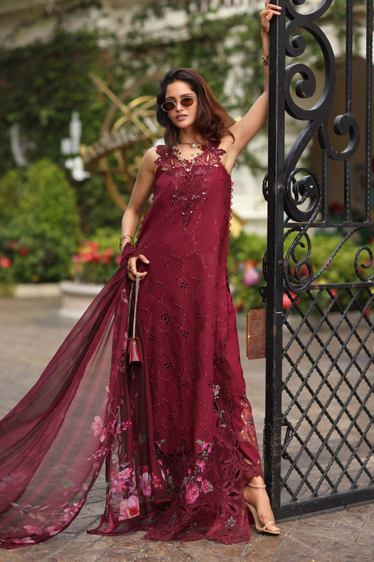 Noor Luxe Chikankari-D03