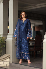 Noor Luxe Chikankari-D11