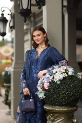 Noor Luxe Chikankari-D11