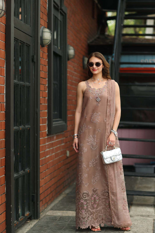 Noor Luxe Chikankari-D12