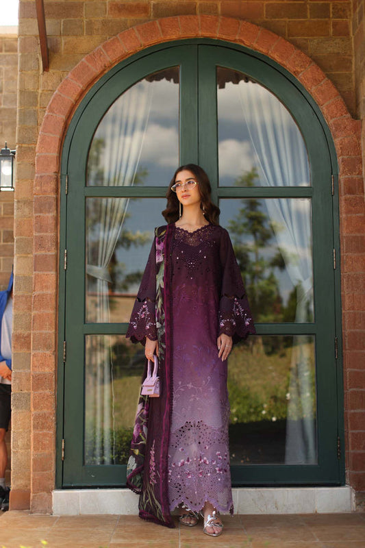 Noor Schiffli Laserkari Lawn-D4 - B