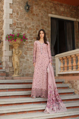 Noor Schiffli Laserkari Lawn-D1 - B