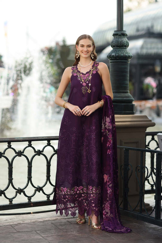 Noor Luxe Chikankari-D07