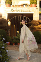Noor Schiffli Laserkari Lawn-D2- B