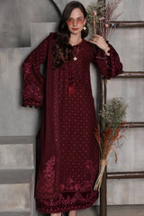 Noor Emb Winter Pashmina Shawl-D02