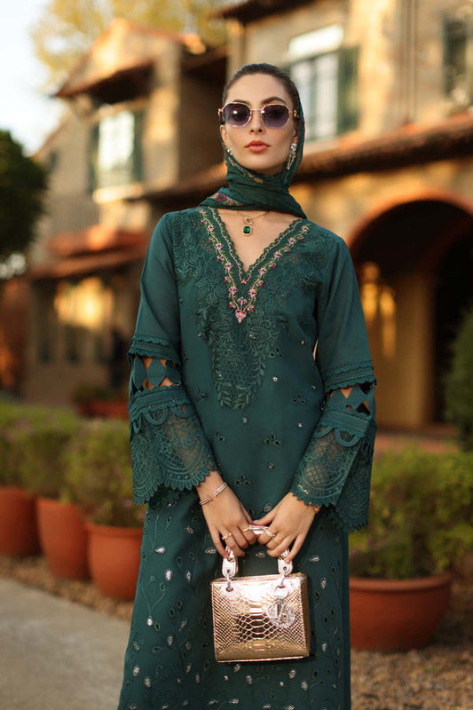 Noor Schiffli Laserkari Lawn-D6 - B