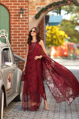 Noor Luxe Chikankari-D8 A