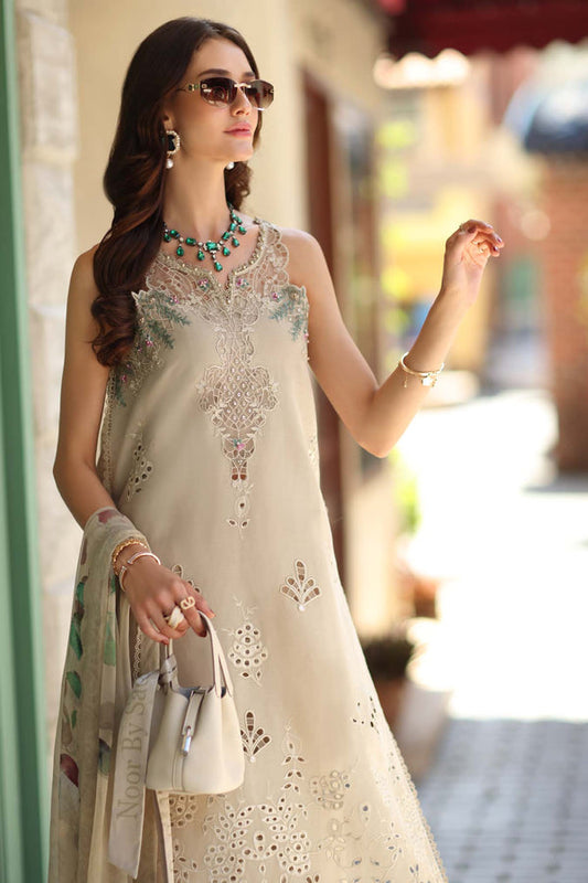 Noor Luxe Chikankari-D6 A