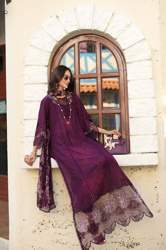 Noor Luxe Chikankari-D5 A