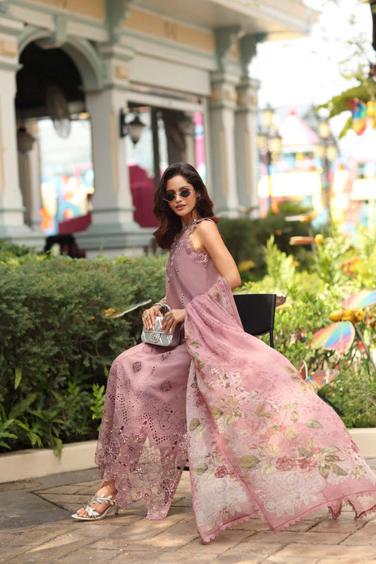 Noor Luxe Chikankari-D08