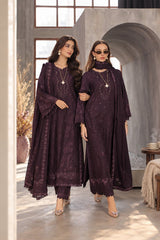 Noor Emb Winter Pashmina Shawl-D06