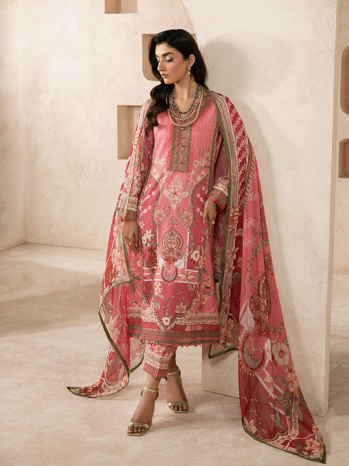 Gulaal Syra Lawn-D02 Floren