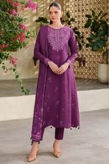 Farasha Meline Viscose-Wild Plum