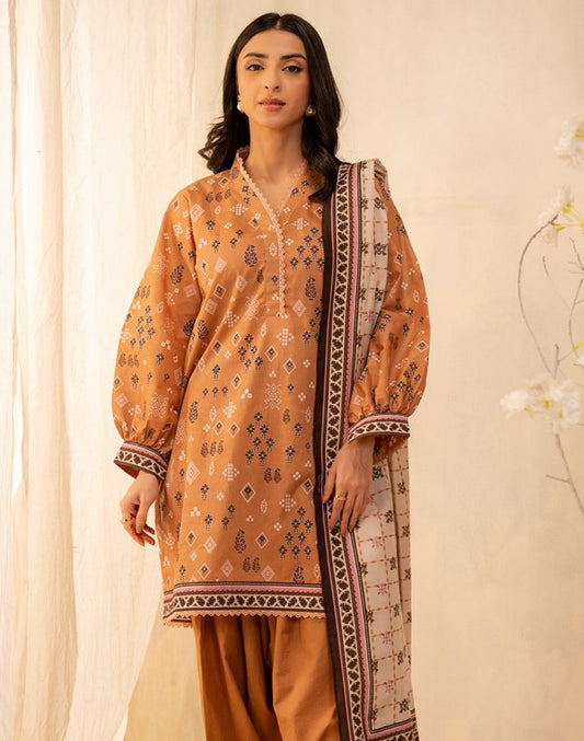 Zellbury Unstitched Lawn-D30047