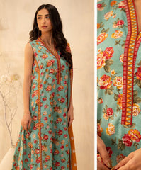 Zellbury Unstitched Lawn-D30025