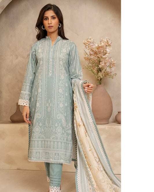 Zellbury Unstitched Lawn-D30058