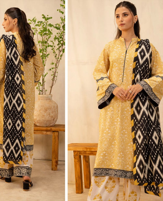 Zellbury Unstitched Lawn-D30130