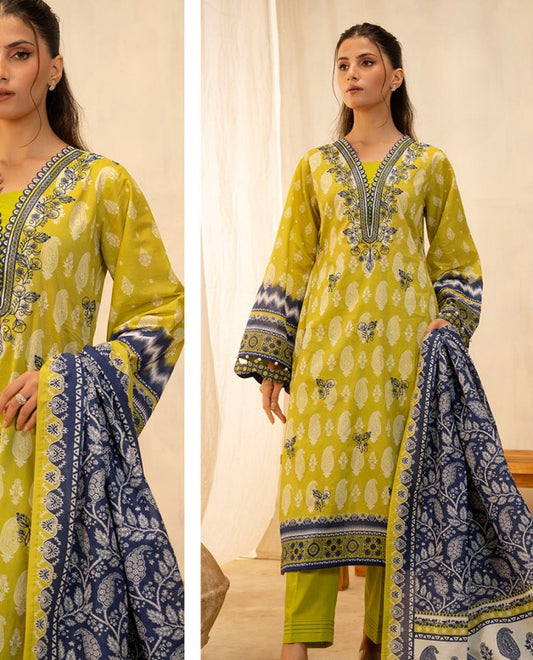 Zellbury Unstitched Lawn-D30140