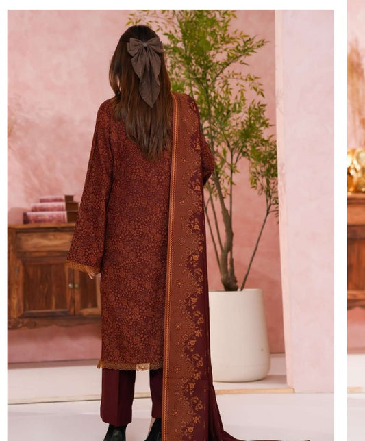 VS Pashmina Printed-D303-C