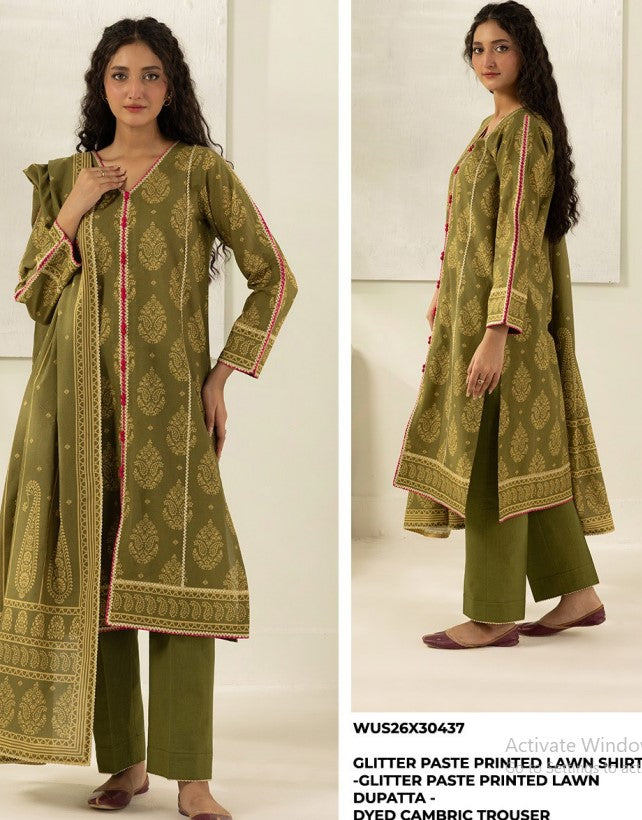 Zellbury Unstitched Lawn-D30437