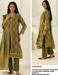 Zellbury Unstitched Lawn-D30437