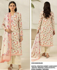 Zellbury Unstitched Lawn-D30439