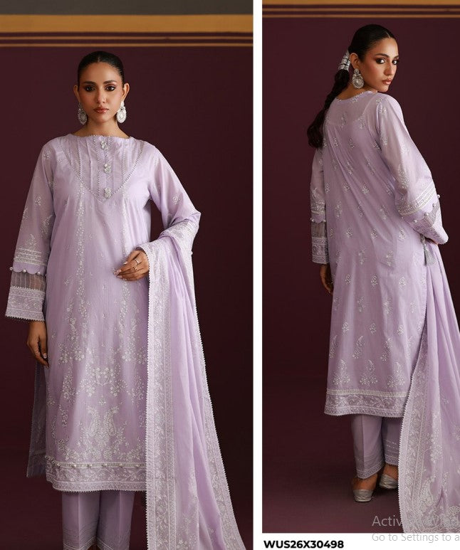 Zellbury Unstitched Lawn-D30498