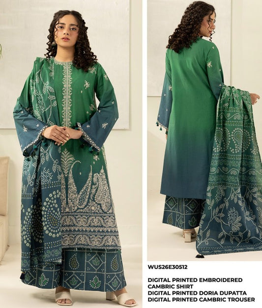 Zellbury Unstitched Lawn-D30512