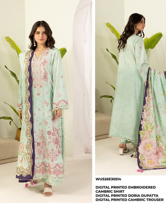 Zellbury Unstitched Lawn-D30514