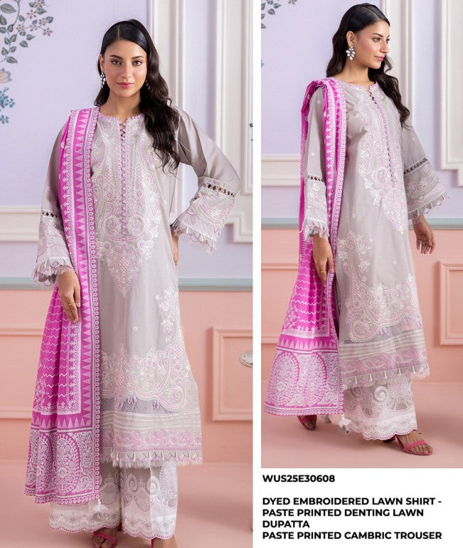 Zellbury Unstitched Lawn-D30608