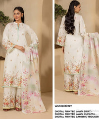 Zellbury Unstitched Lawn-D30767
