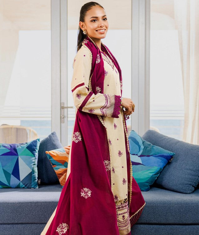 Zellbury Emb Chikankari-D30808