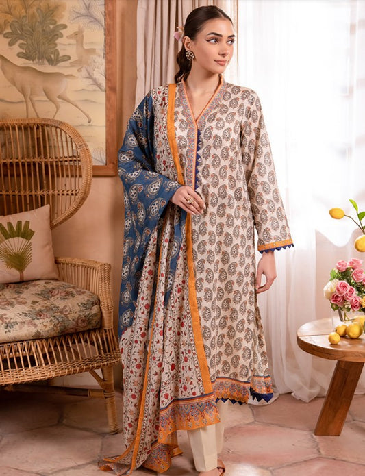 Zellbury Unstitched Lawn-D31067