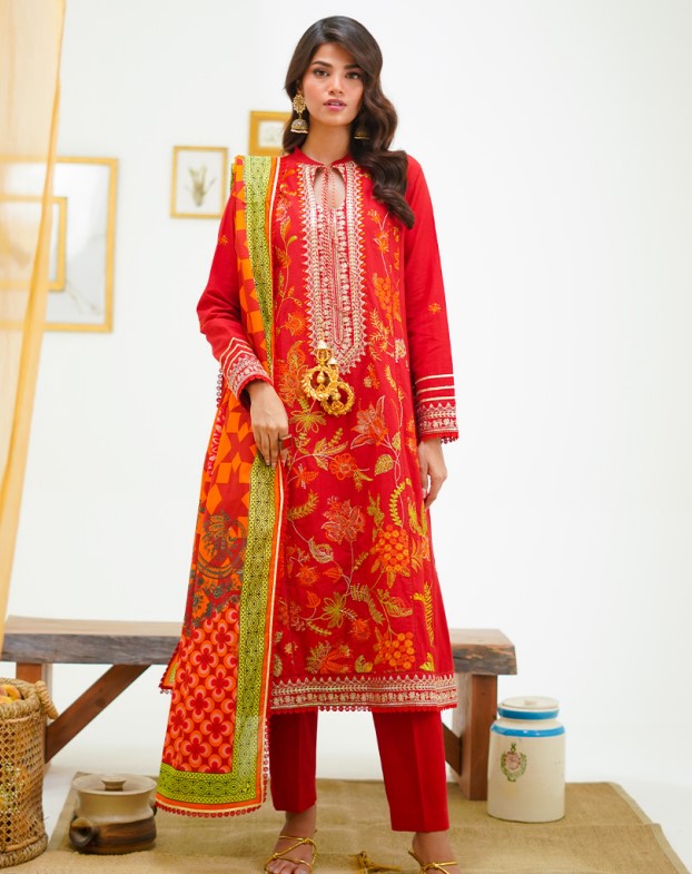 Zellbury Unstitched Lawn-D31295