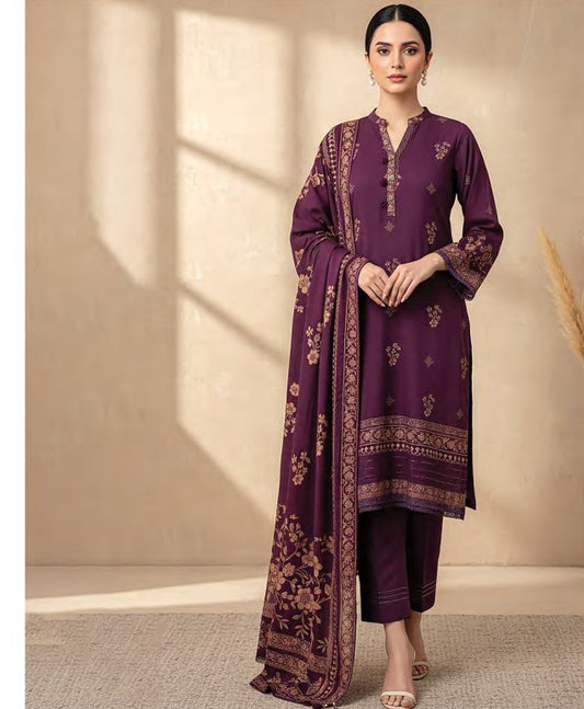 LSM PrintedCashmi Vool-0315-C