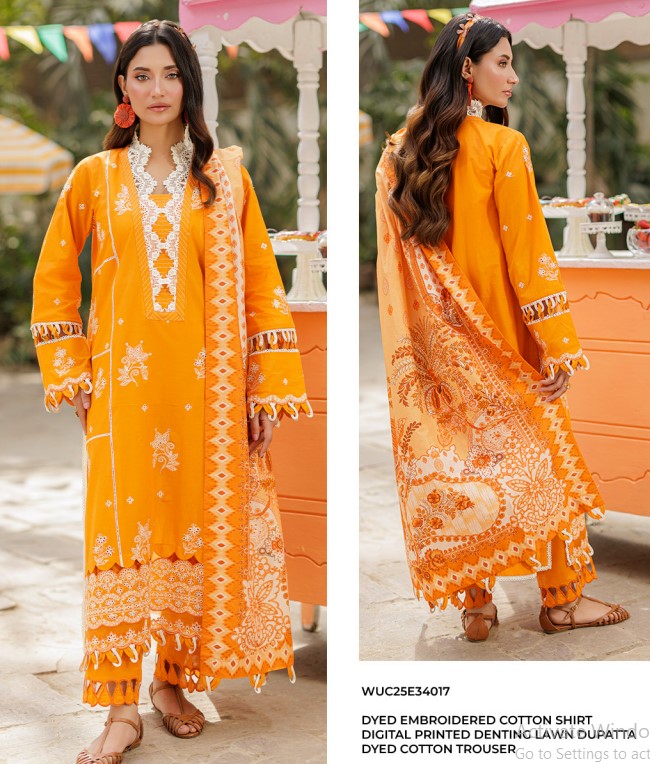 Zellbury Chikankari Lawn-D34017