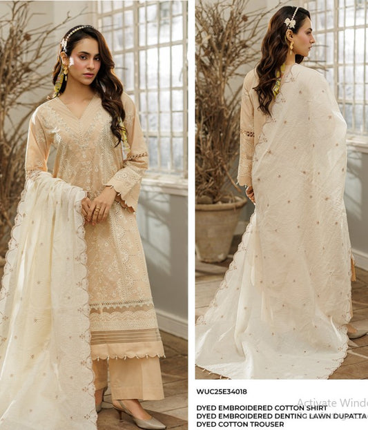 Zellbury Chikankari Lawn-D34018