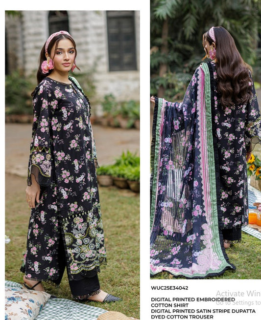 Zellbury Chikankari Lawn-D34042