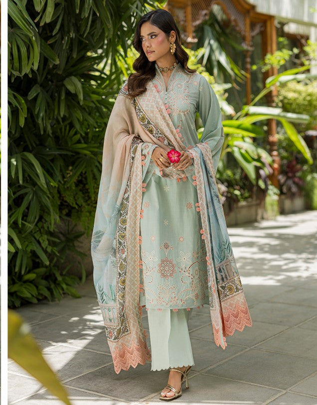 Zellbury Unstitched Chikankari-D34086